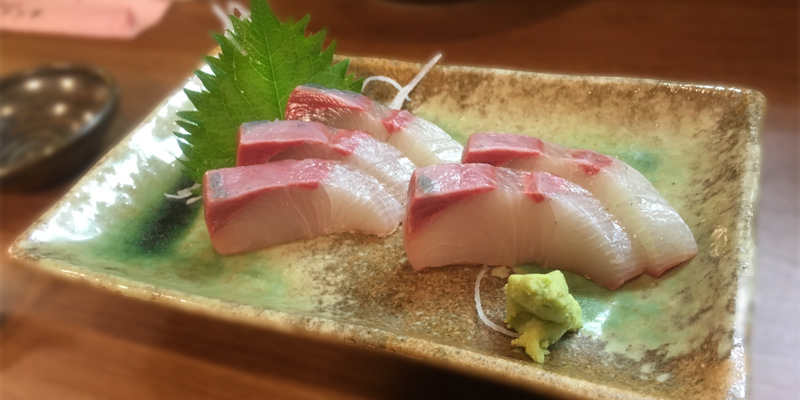 和心家のカンパチのお造り