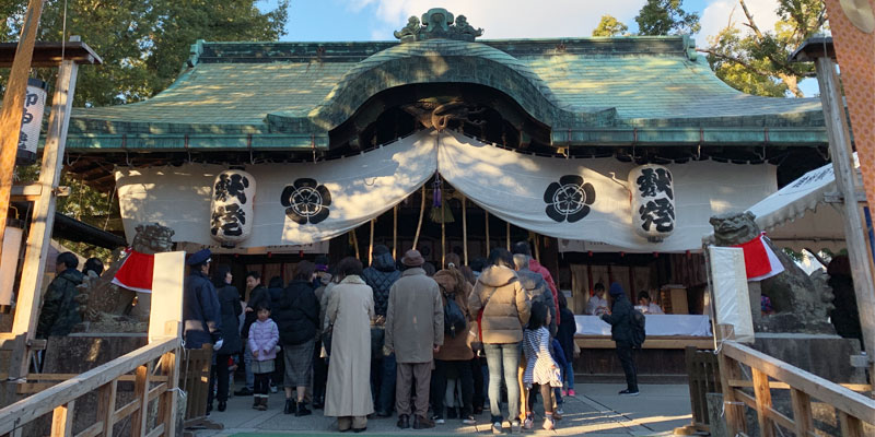 茨木神社の本殿